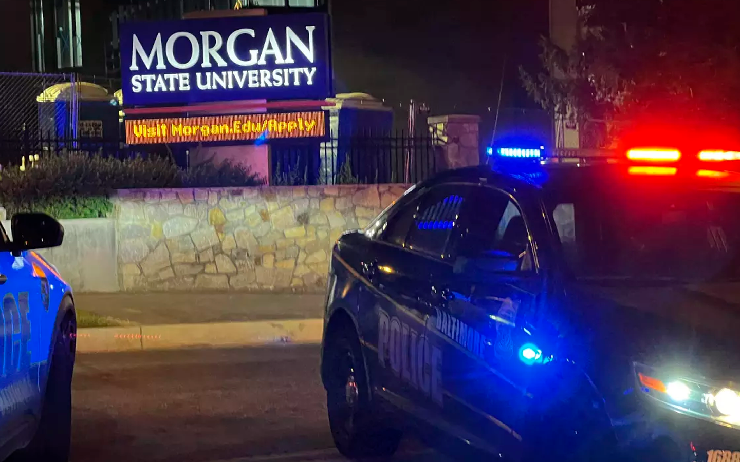 Cinco heridos en un tiroteo de campus universitario en Baltimore