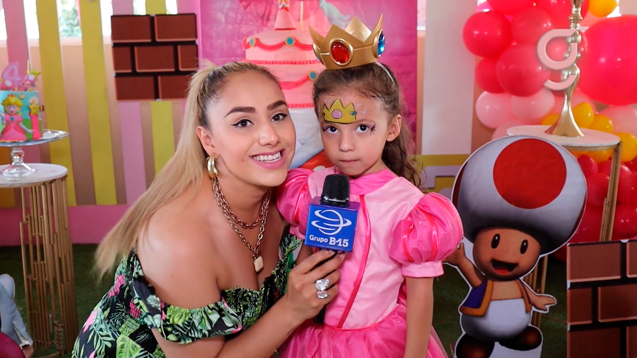 Fiesta Real de Princesa Peach: El Cumpleaños 4 de Mariel Fernanda